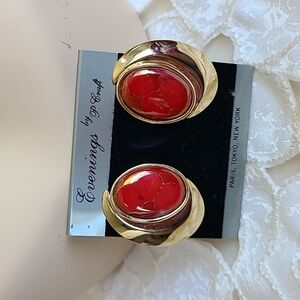Evenings By P. Craft Clip on Earrings
